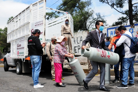 Las siguientes demarcaciones en recibir este gas serán Azcapotzalco, Gustavo A. Madero, Milpa Alta, Xochimilco y Tláhuac Las siguientes demarcaciones en recibir este gas serán Azcapotzalco, Gustavo A. Madero, Milpa Alta, Xochimilco y Tláhuac