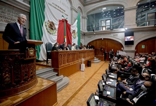 “Trabajando juntos, los Poderes Ejecutivo, Legislativo y Judicial, haremos de la coincidencia, la base de nuestros avances" “Trabajando juntos, los Poderes Ejecutivo, Legislativo y Judicial, haremos de la coincidencia, la base de nuestros avances"