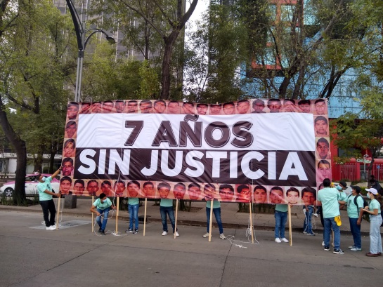 CASO AYOTZINAPA 7 AÑOS: Marchan en memoria de los 43 normalistas desaparecidos de Ayotzinapa CASO AYOTZINAPA 7 AÑOS: Marchan en memoria de los 43 normalistas desaparecidos de Ayotzinapa