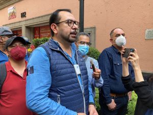 Gaseros bloquean avenidas principales en la CDMX Gaseros bloquean avenidas principales en la CDMX