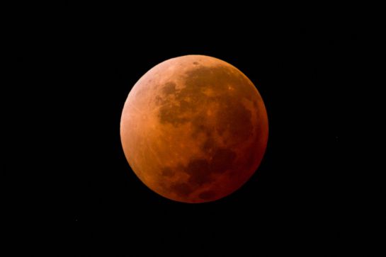 Eclipse total de Luna. Eclipse total de Luna.