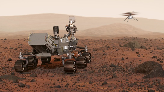 El robot explorador Perseverance de la NASA tiene como principal objetivo buscar rastros de vida El robot explorador Perseverance de la NASA tiene como principal objetivo buscar rastros de vida