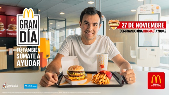 ¡Es un Gran Día para ayudar con la Fundación Ronald McDonald! ¡Es un Gran Día para ayudar con la Fundación Ronald McDonald!