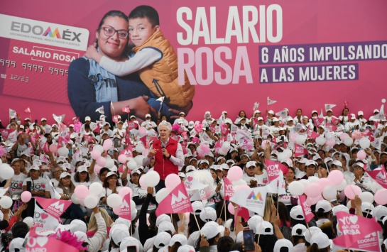 SALARIO ROSA: MAYOR LOGRO DEL GOBIERNO DEL EDOMEX POR APOYO A MUJERES SALARIO ROSA: MAYOR LOGRO DEL GOBIERNO DEL EDOMEX POR APOYO A MUJERES
