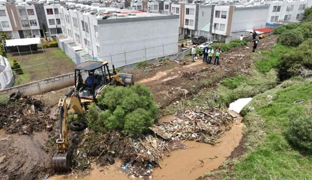 INUNDACIONES CHALCO LLUVIAS HOY Trabajan A Marchas Forzadas En Chalco