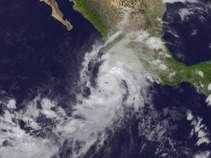 El huracán "Patricia" amenaza fuertemente a las costas del Pacífico mexicano