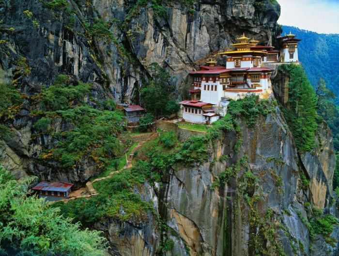 El monasterio Paro Taktsang en Bután