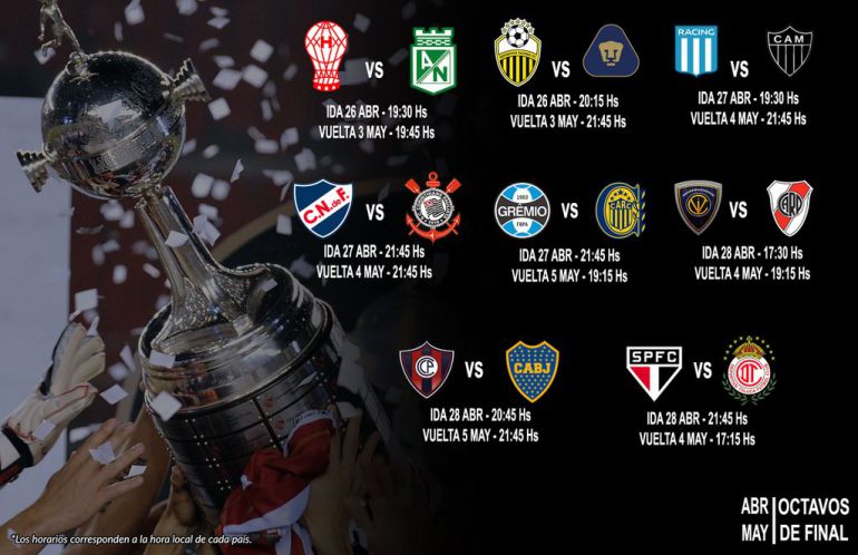 Pumas y Toluca ya tienen rivales para octavos de final de Libertadores | Deportes | W Radio Mexico