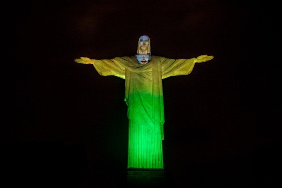 El Cristo de Corcovado en la sede de los próximos Juegos Olímpicos El Cristo de Corcovado en la sede de los próximos Juegos Olímpicos
