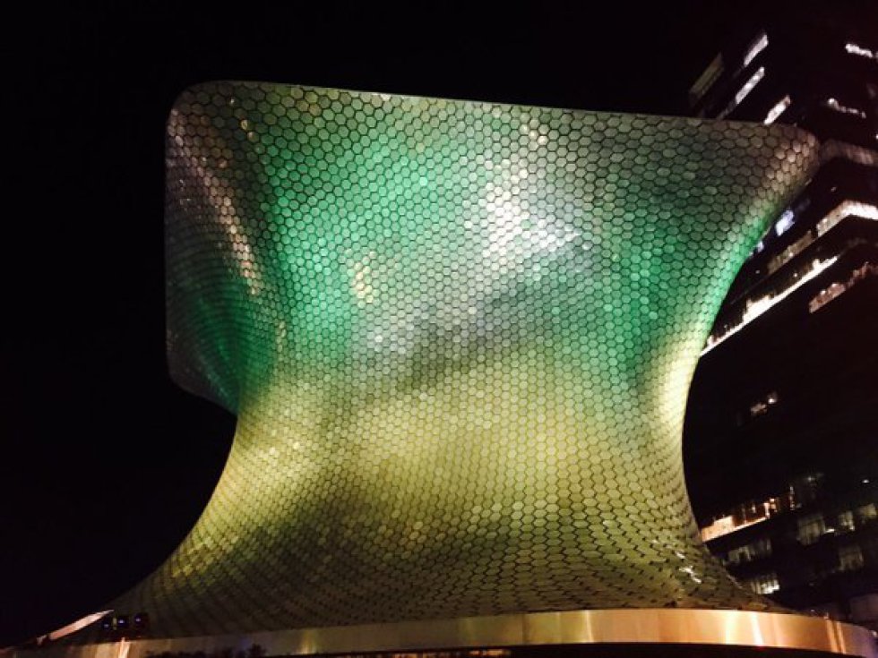 Así lució el Museo Soumaya en la capital mexicana Así lució el Museo Soumaya en la capital mexicana