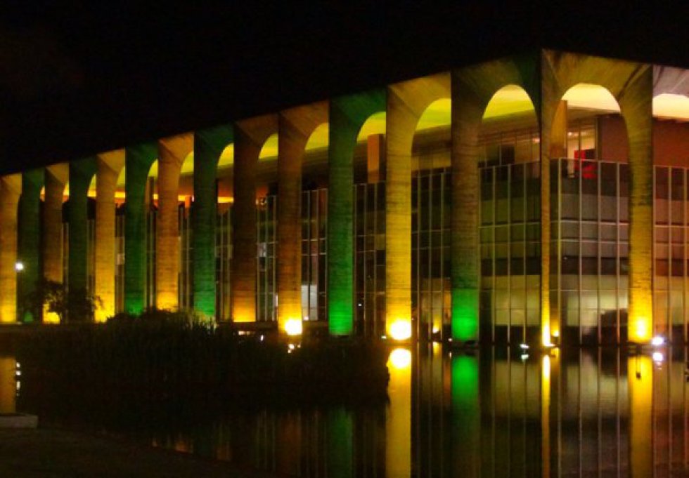 Palacio Itamaraty en Brasilia Palacio Itamaraty en Brasilia