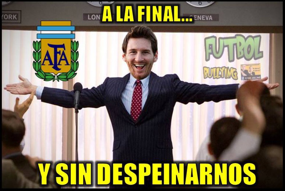 Los Memes Del Pase De Argentina A La Final De La Copa América Centenario Deportes Album W 5163