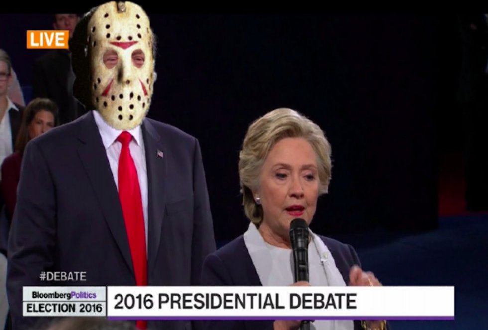 Memes del debate Hillary vs Trump