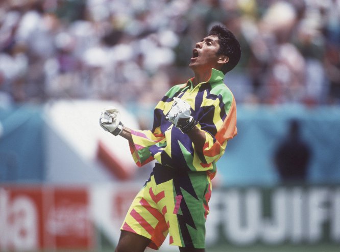 Jorge Campos era el portero de aquella gran Selección Mexicana, que un año antes fue subcampeona de la Copa América disputada en Ecuador