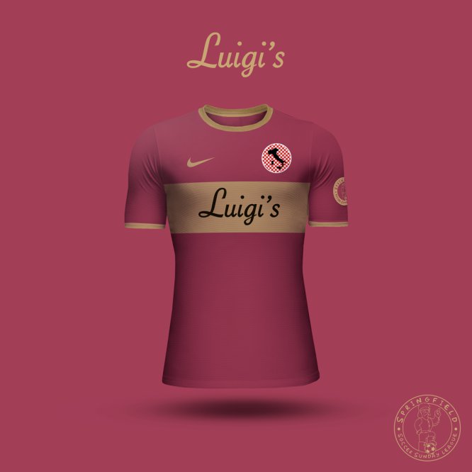 Así lucirían los uniformes de futbol de Los Simpson Así lucirían los uniformes de futbol de Los Simpson