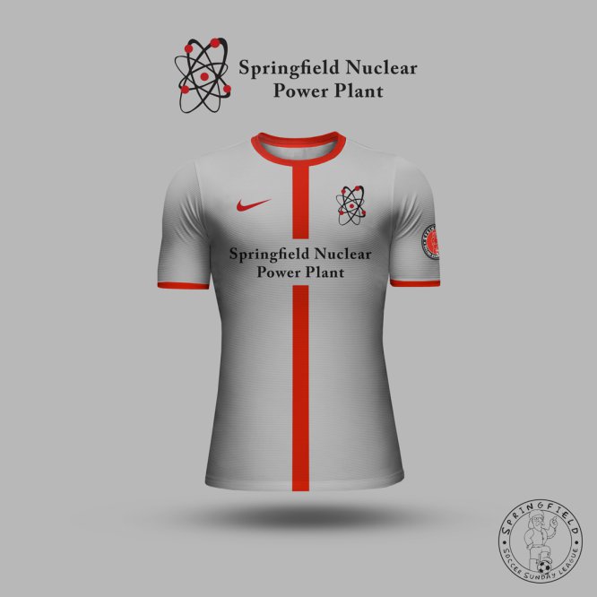 Así lucirían los uniformes de futbol de Los Simpson Así lucirían los uniformes de futbol de Los Simpson