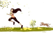 Ilustradora refleja en esta serie la magia de ser soltero