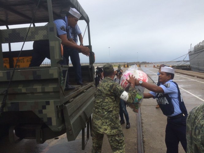 Sismo, México: Llega ayuda humanitaria a Oaxaca