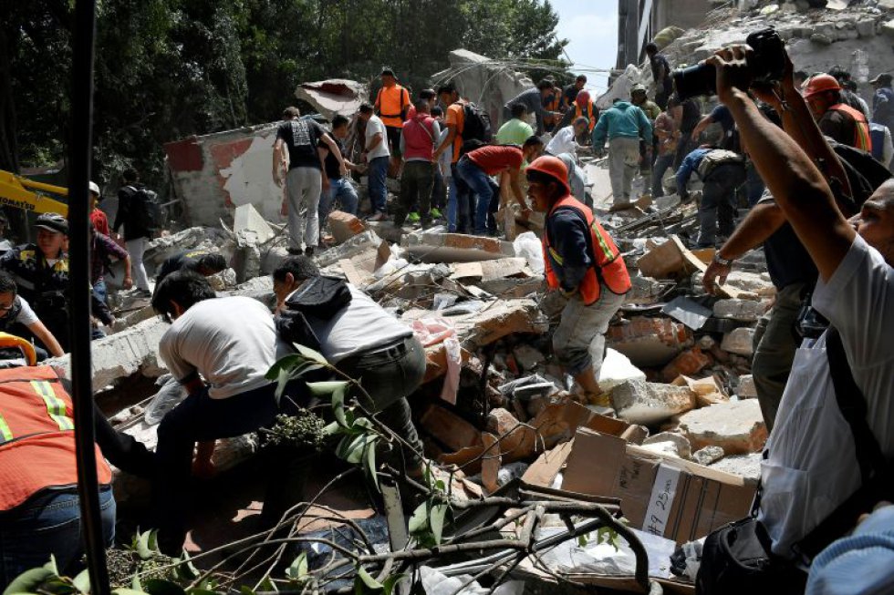Los mexicanos dieron apoyo a los afectados por el sismo
