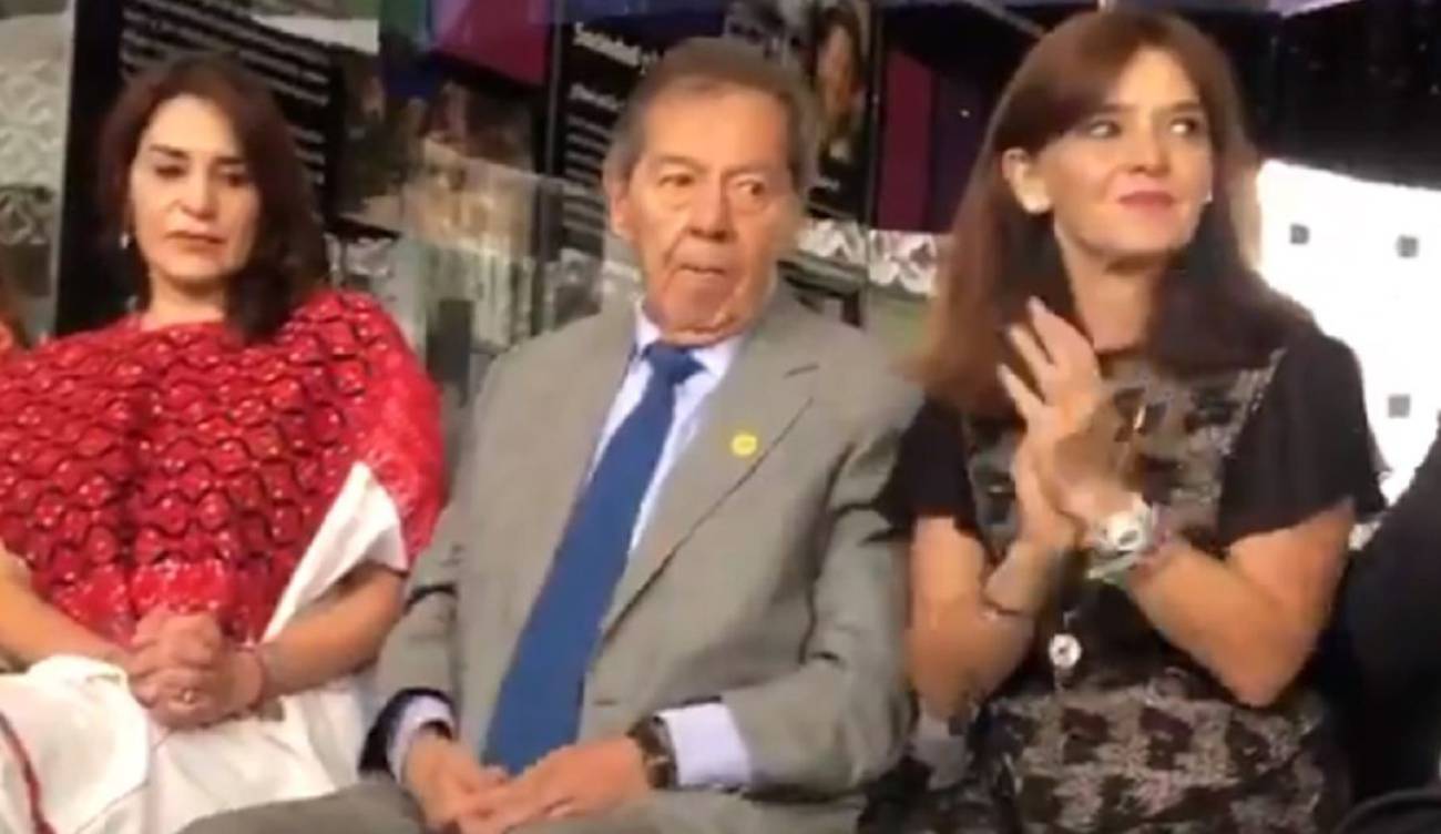 Festeja Munoz Ledo Cumpleanos 86 Sin Moches Nacional W Radio Mexico