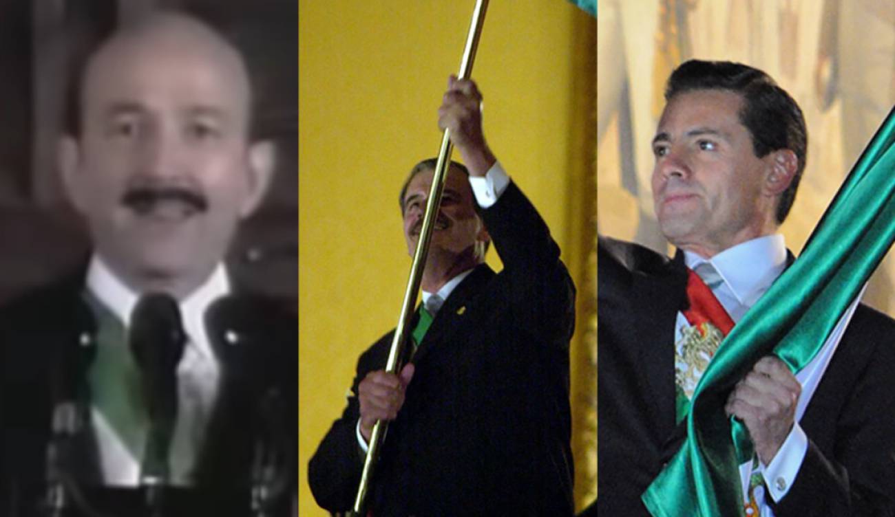 Así dieron El Grito los últimos presidentes de México Nacional W