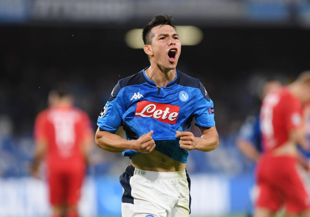 Hirving Lozano tuvo una noche de ensueño en la Champions