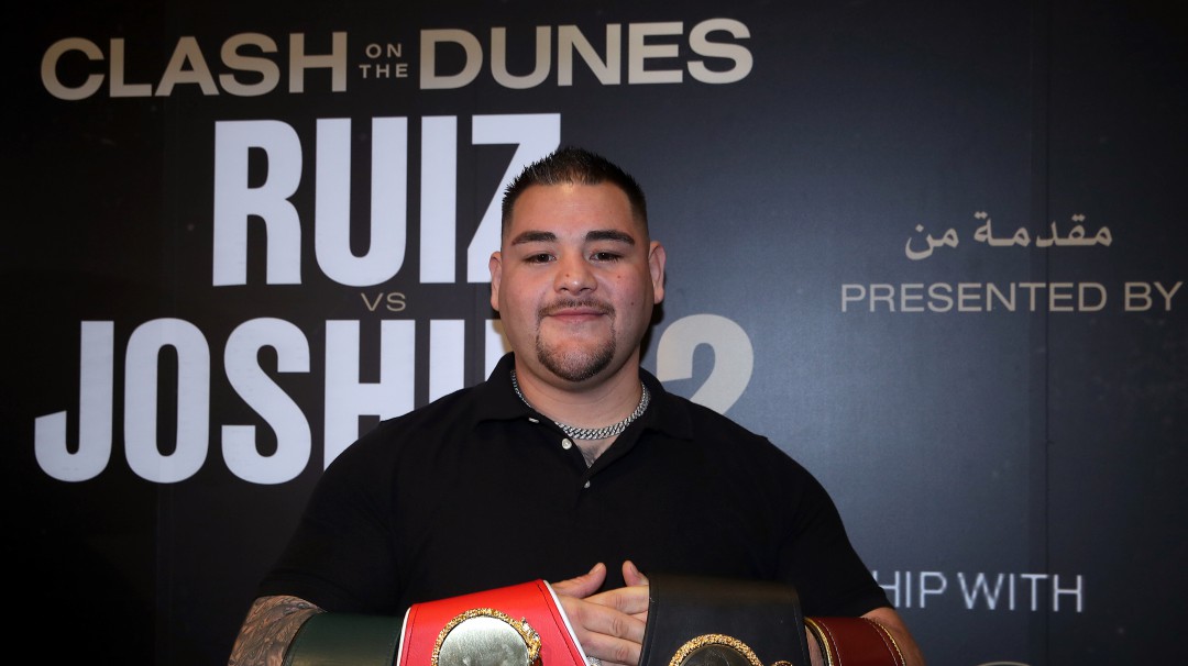 Precios de locura para la Andy Ruiz vs Joshua