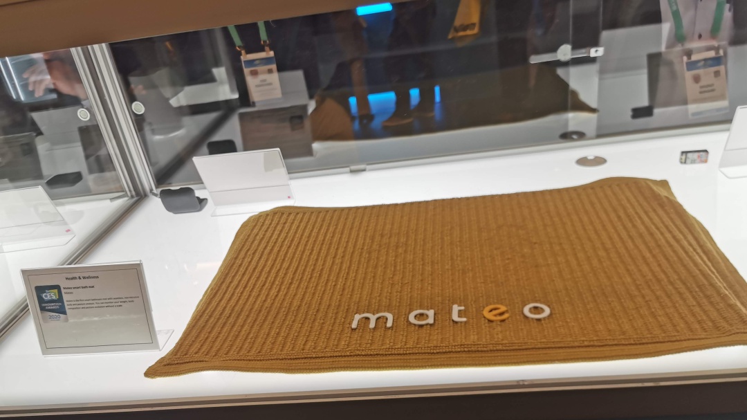 CES 2020: Un tapete de baño inteligente que mide tu peso y postura