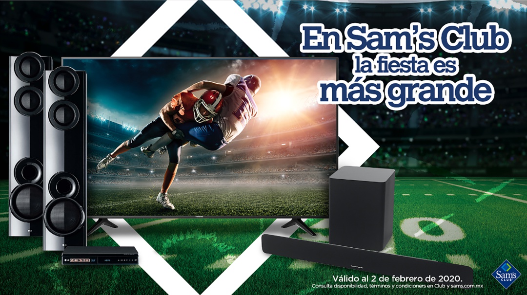 Gana un viaje a la final de fútbol americano con Sam's Club