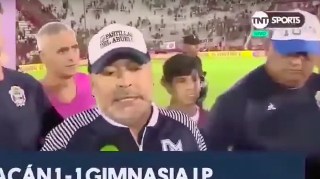La reacción de Diego Maradona para Meme