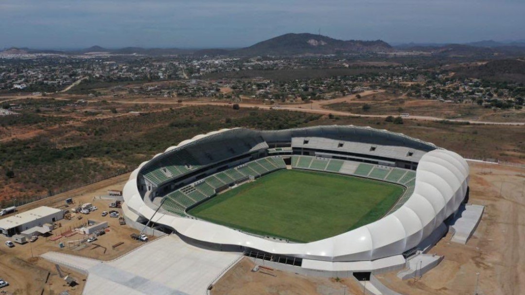 Así es el nuevo estadio de futbol en Mazatlán
