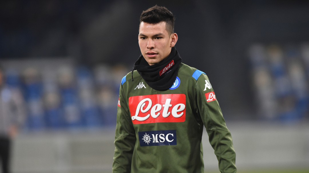 El "Chucky" Lozano y el Napoli llevan tres meses sin cobrar