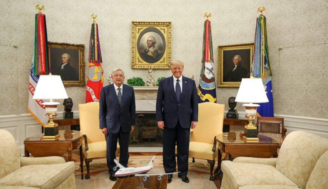 Diálogo y respeto destacan AMLO y Trump