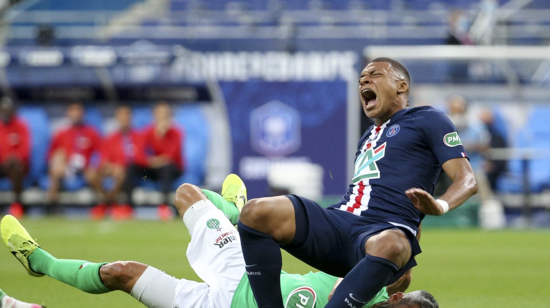 Mbappé se perderá los cuartos de la Champions League