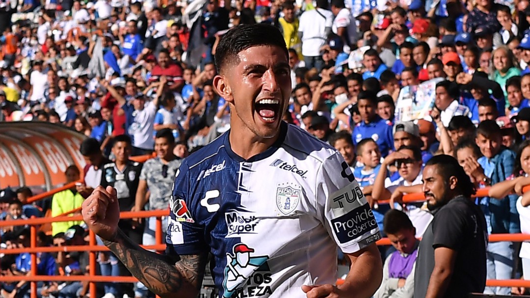 El Pachuca informó que Víctor Guzmán fue habilitado tras doping