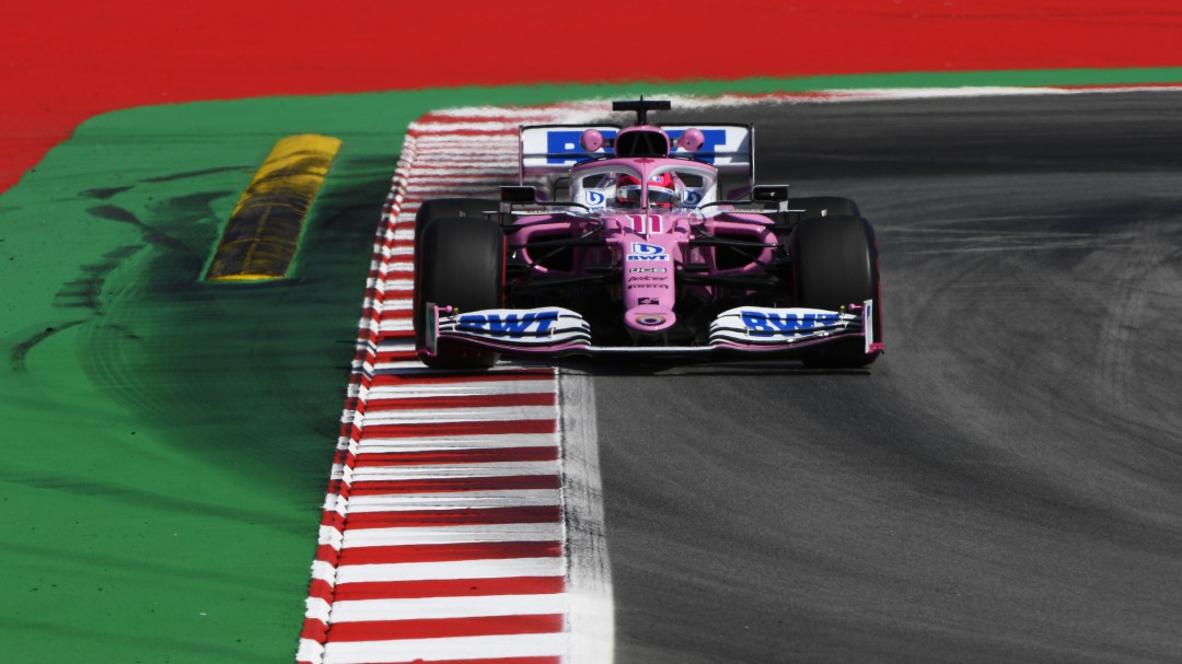 Sergio Pérez regresó a correr y lo hizo de gran forma