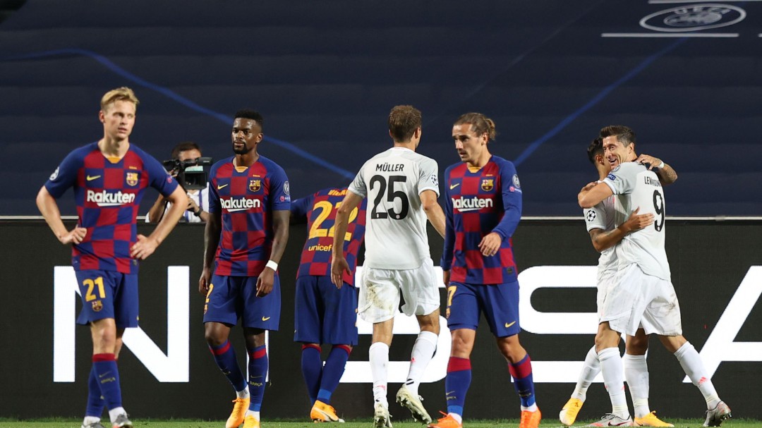 El Bayern Múnich le dio la peor humillación en su historia al Barcelona