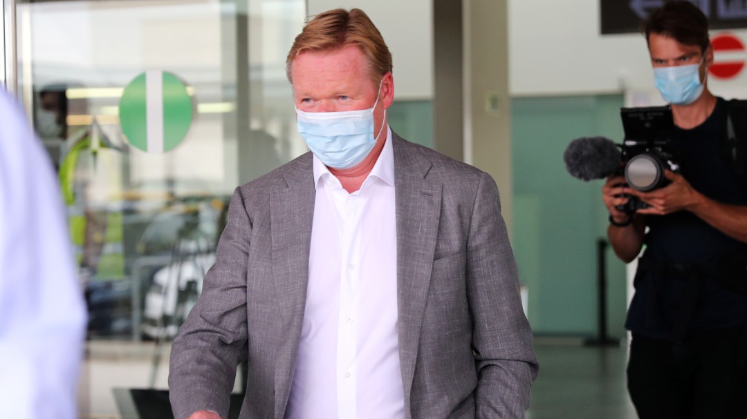 Ronald Koeman es el nuevo DT del Barcelona