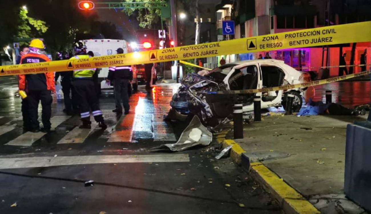 Dos Muertos Y Cuarto Heridos Deja Accidente En Calles De Benito Juarez Nacional W Radio Mexico