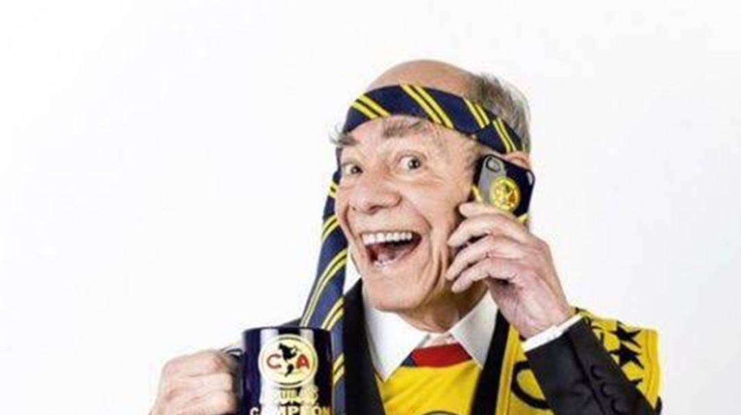 El amor del "Loco" Valdés por las Águilas del América