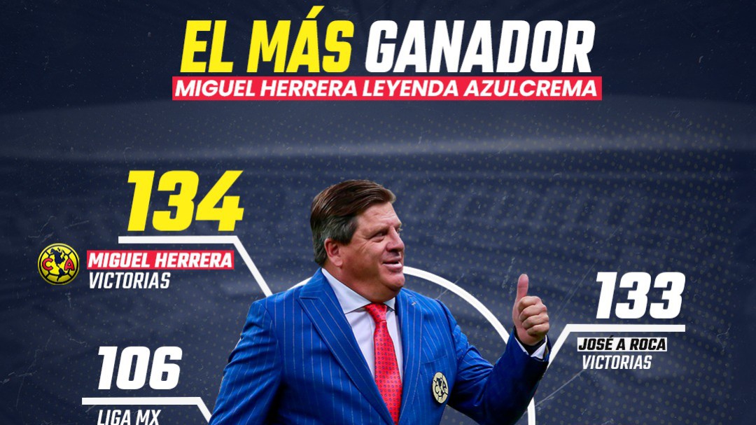 Miguel Herrera hizo historia en el América