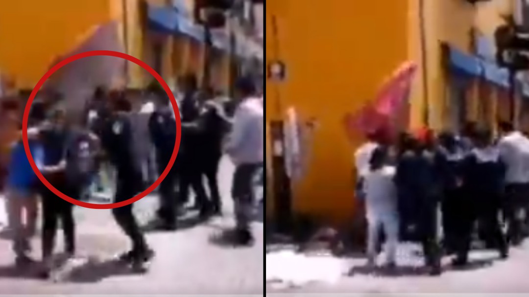 Con los niños no; agreden a niño y quitan cubrebocas que vendía su mamá