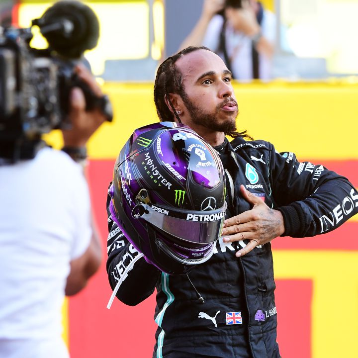 Lewis Hamilton llegó a 90 triunfos en su carrera