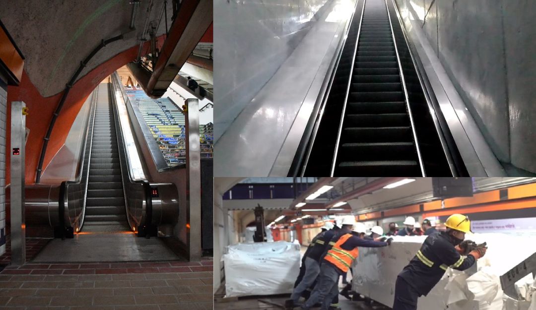 Sustituye Metro dos escaleras eléctricas en Copilco y Auditorio | Nacional  | W Radio Mexico