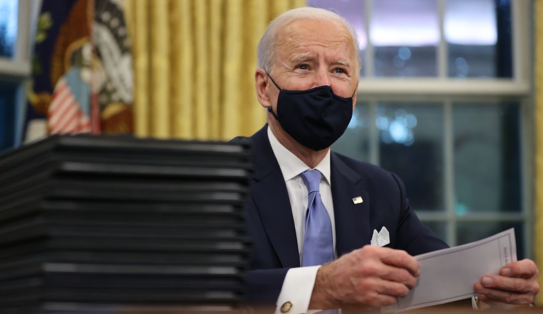 Joe Biden Ordena Frenar Construcción Del Muro Fronterizo ...