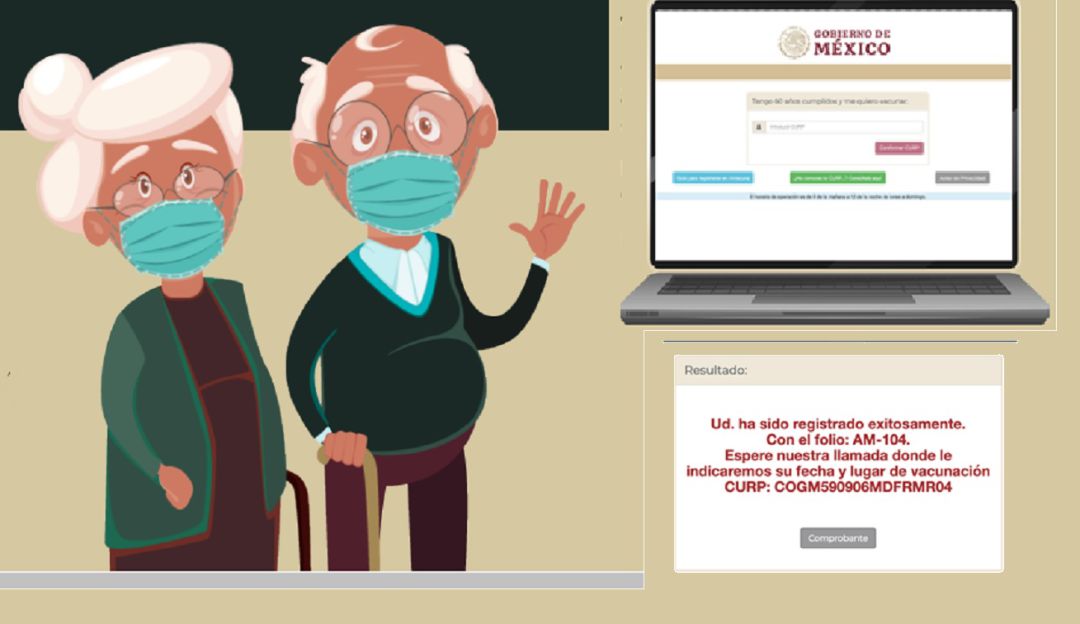 Abren Registro De Vacunacion Anti Covid 19 Para Adultos Mayores Nacional W Radio Mexico