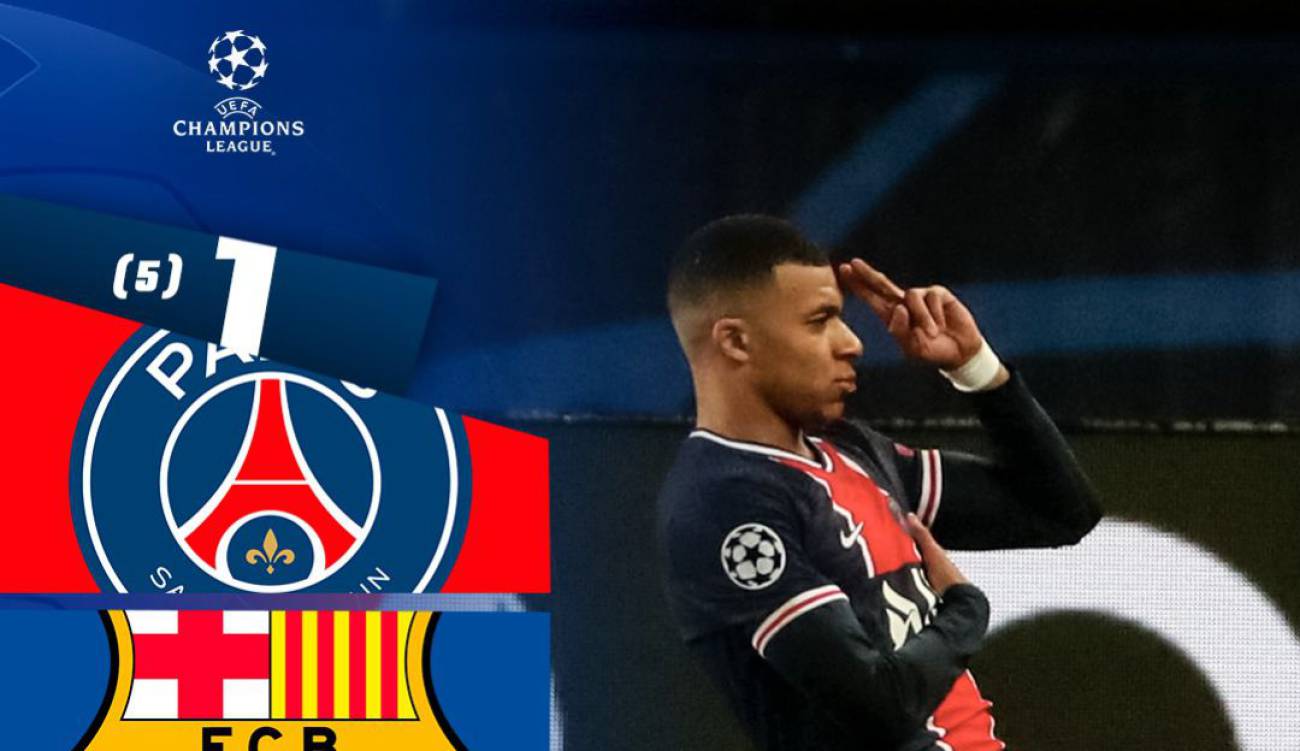 El PSG elimina al Barcelona de la Champions Deportes W Radio Mexico