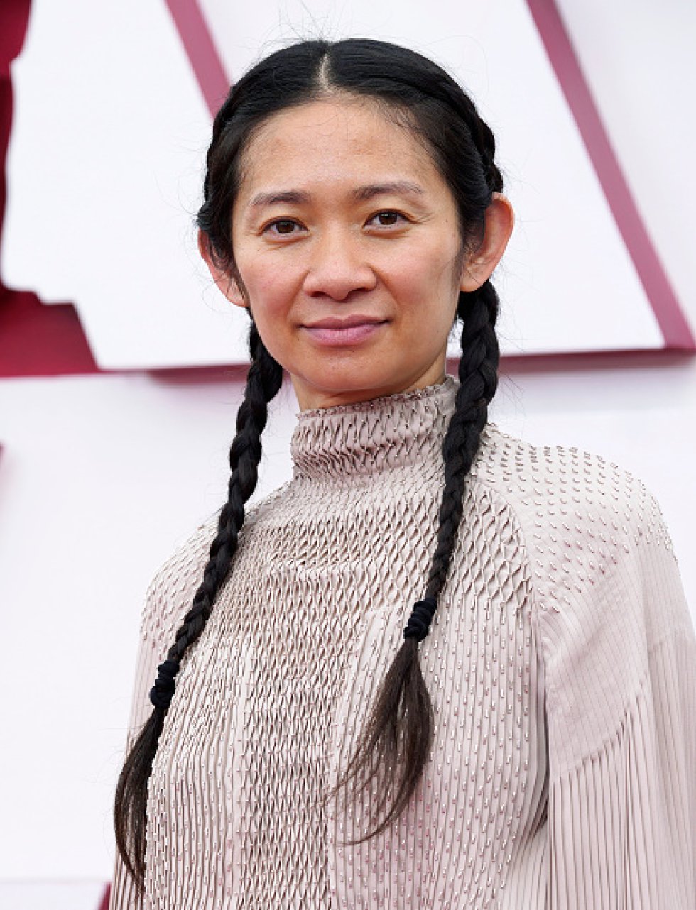 Chloe Zhao asiste a la 93a Entrega Anual de los Premios de la Academia. Una de las directoras nominadas