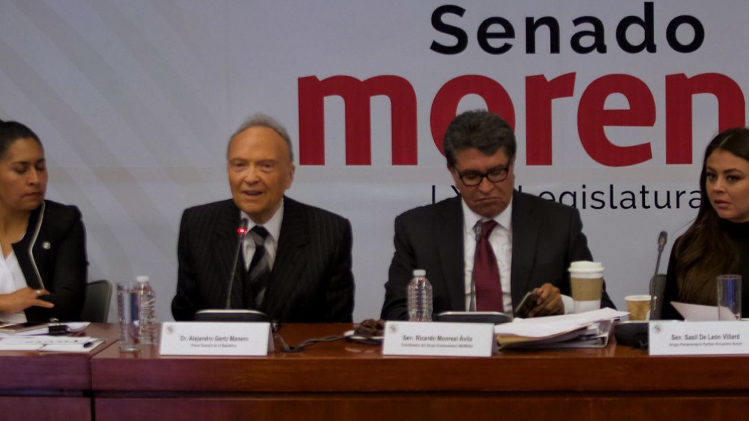 Monreal dice confiar en Gertz Manero