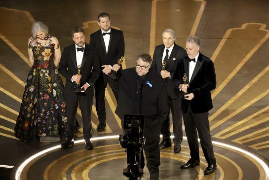 GUILLERMO DEL TORO, OSCAR, PINOCHO, PREMIOS OSCARS: Guillermo del Toro y 'Pinocho' ganan Oscar por Mejor Película Animada